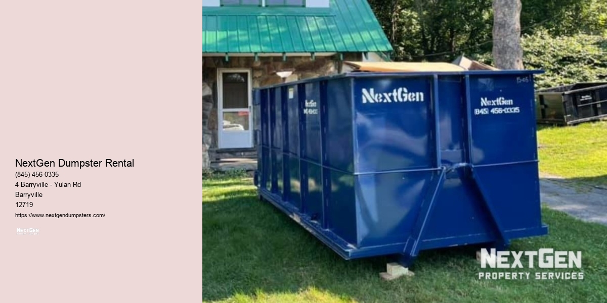 NextGen dumpsters